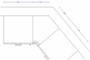 Ecklösung ohne Diagonalschrank Ecklösung ohne Diagonalschrank