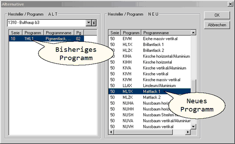 Alternativ (Programmwechsel) Alternativ (Programmwechsel)